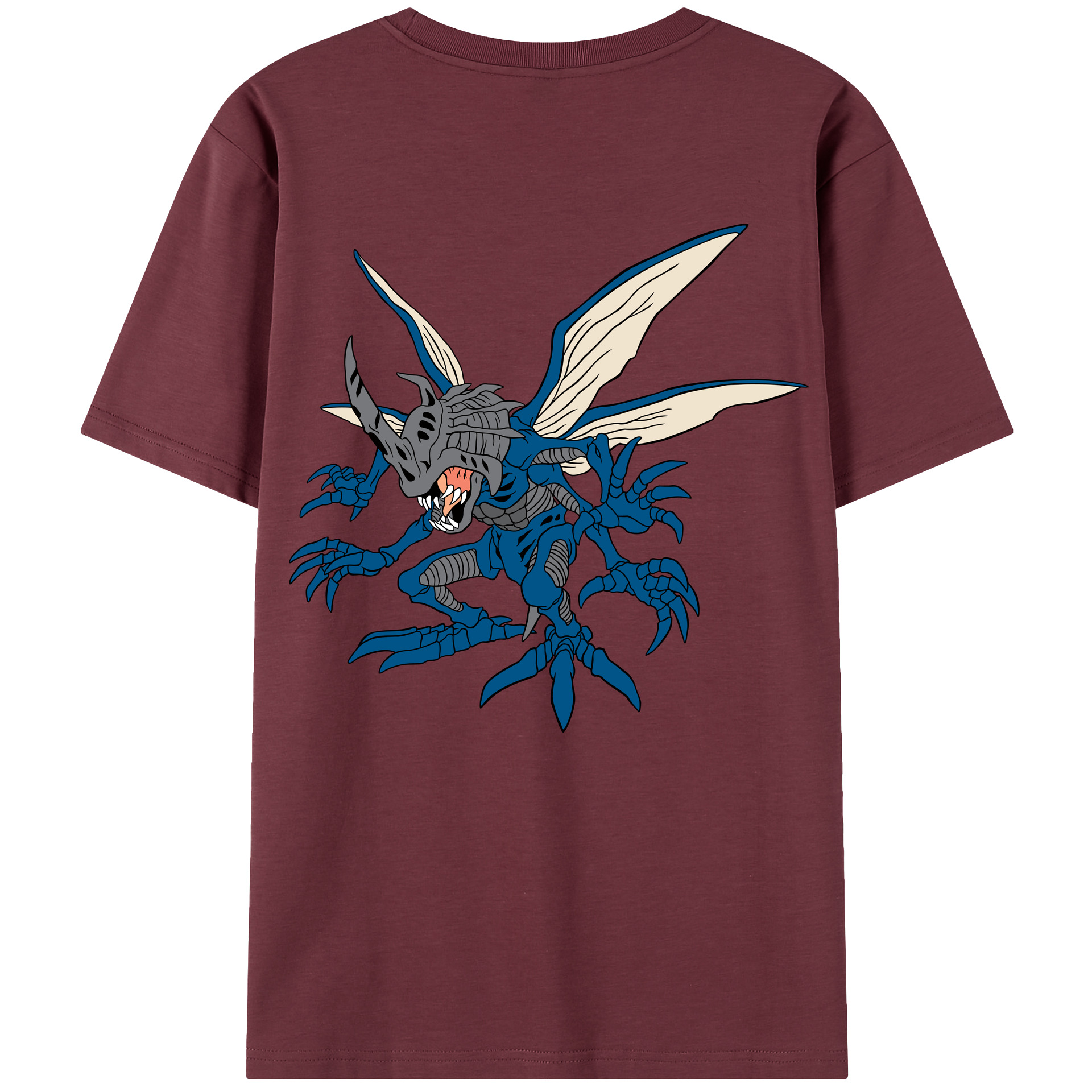 （画像用） Digimon デジタルモンスター/デジモン 綿100％半袖Tシャツ（背面プリント）